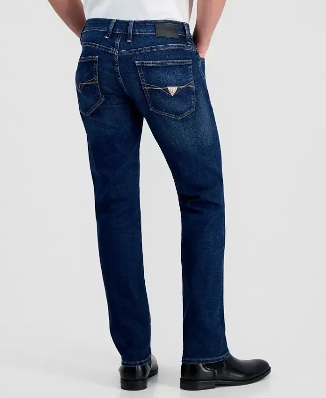 Men's Slim Straight Fit Jeans -Blue Guitar - 4