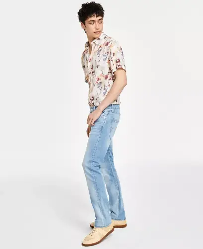 Men's Slim Straight Fit Jeans -Fletcher 