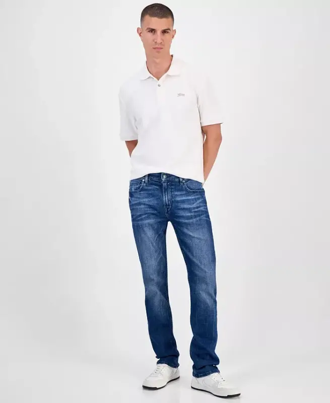 Men's Slim Straight Fit Jeans -Weller - 4