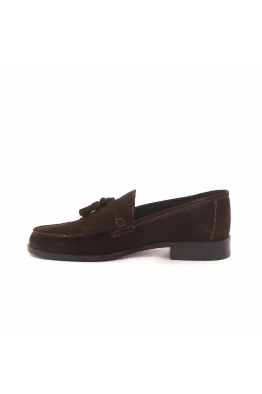 Men's Slip-On Classic Dress Shoes 0137 - Brown Suede - 2