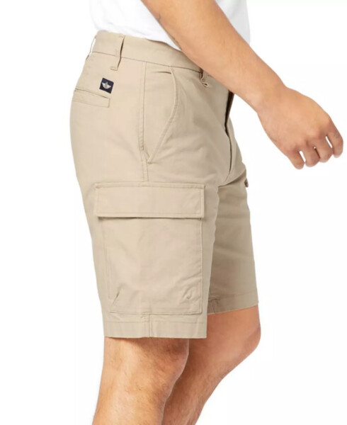 Men's Smart 360 Tech™ 9” Cargo Shorts Taupe Sand - 3