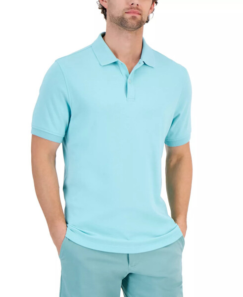 Men's Soft Touch Interlock Polo, Created for Modazone Aqua Reef - 2