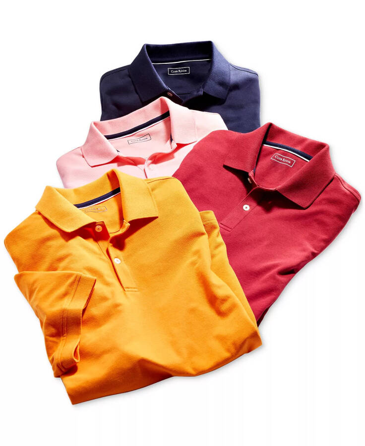 Men's Soft Touch Interlock Polo, Created for Modazone Clay Red - 7