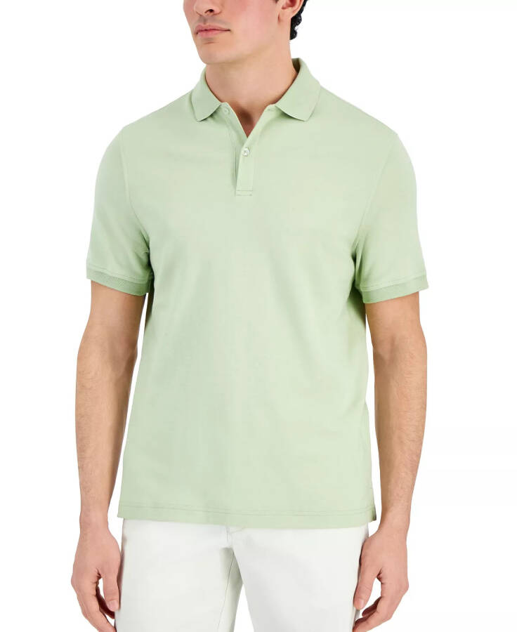 Men's Soft Touch Interlock Polo, Created for Modazone - Lint - 3