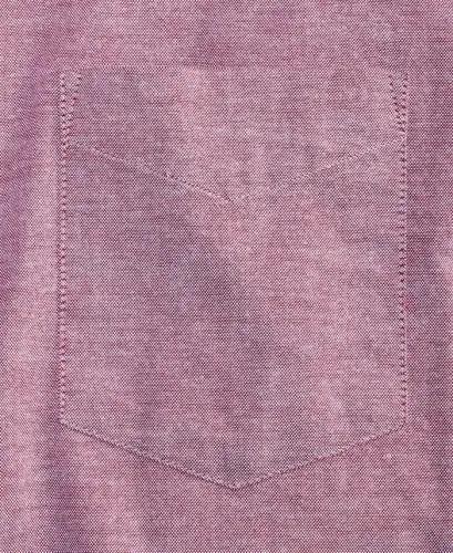 Men's Solid Stretch Oxford Cotton Shirt, Created for Modazone - Ruby Knight - 3