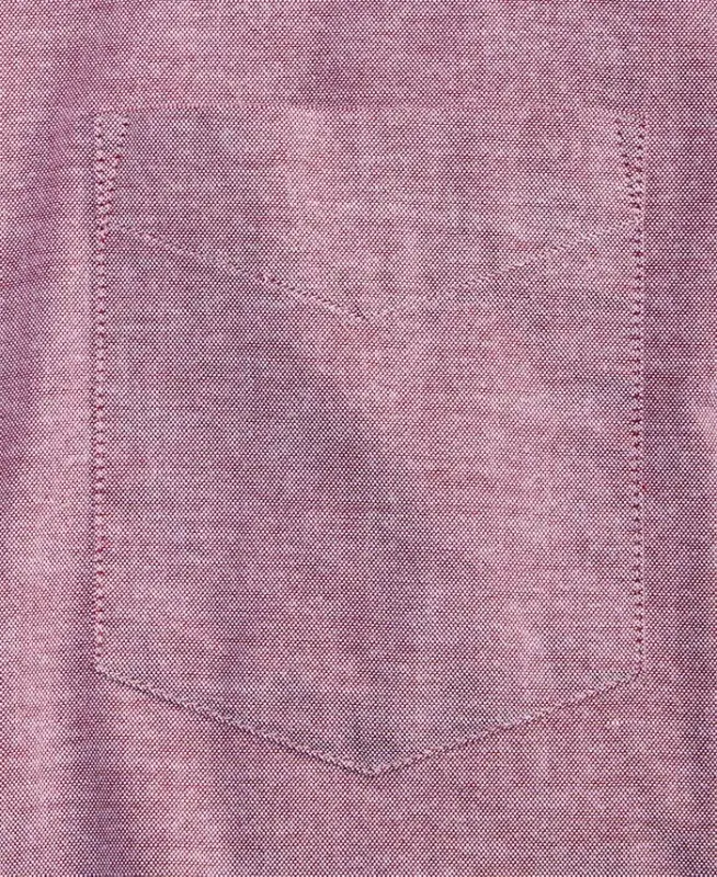 Men's Solid Stretch Oxford Cotton Shirt, Created for Modazone - Ruby Knight - 3