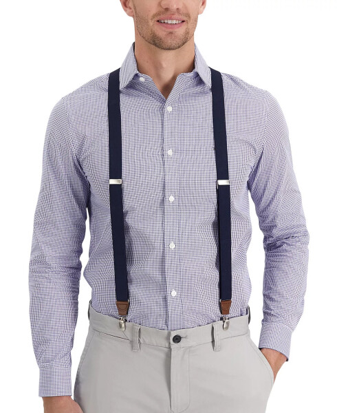 Men's Solid Suspenders, Created for Modazone 