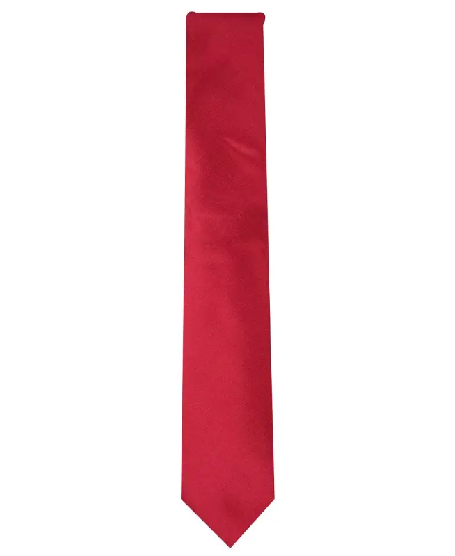 Men's Solid Texture Slim Tie, Created for Modazone - 2
