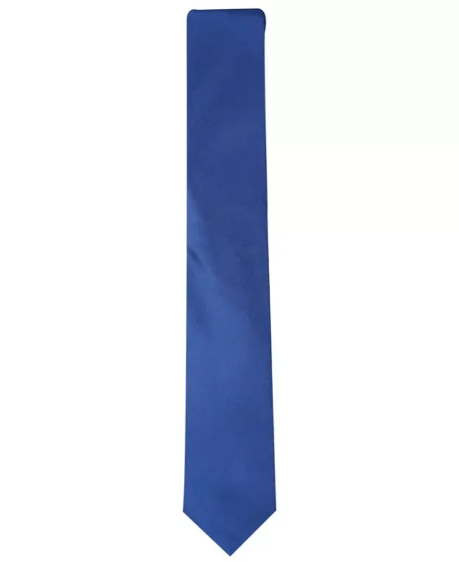 Men's Solid Texture Slim Tie, Created for Modazone - 2