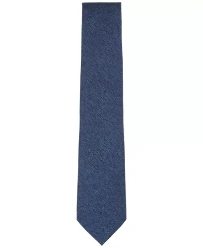 Men's Solid Tie, Created for Modazone - Indigo - 2