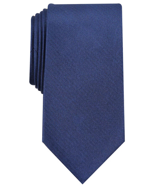 Men's Solid Tie, Created for Modazone Navy - 1