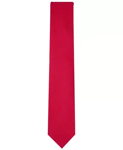 Men's Solid Tie, Created for Modazone-Red - CLUB ROOM (1)