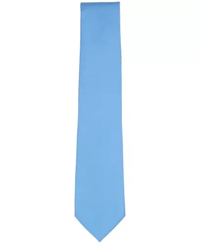 Men's Solid Tie, Created for Modazone - Sky - CLUB ROOM (1)