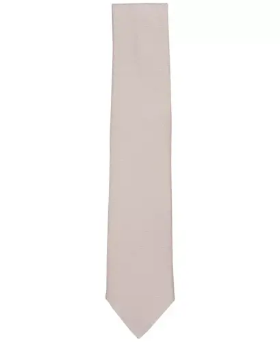 Men's Solid Tie, Created for Modazone - Taupe - CLUB ROOM (1)