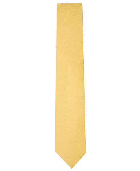 Men's Solid Tie, Created for Modazone Yellow - 2