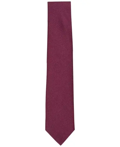 Men's Sorrento Solid Galstuk - Burgundiya - 2