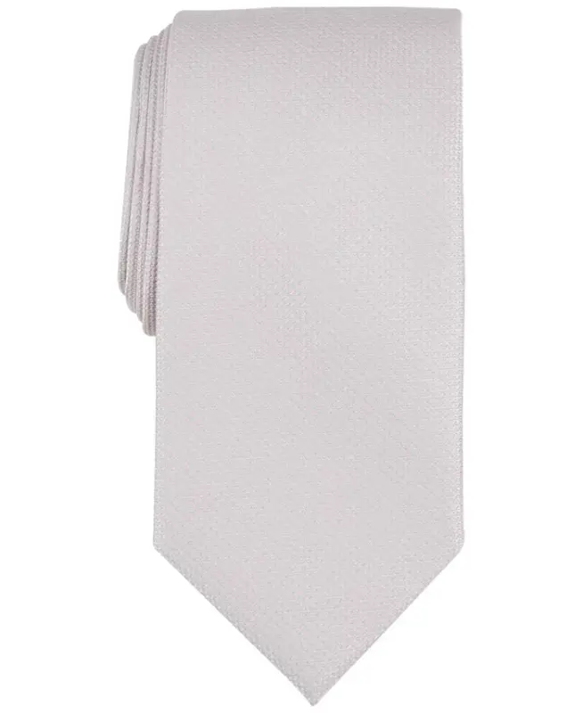 Men's Sorrento Solid Tie-Grey - 1