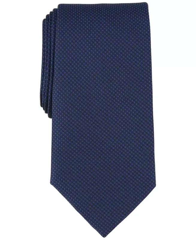 Men's Sorrento Solid Tie - Night - 1