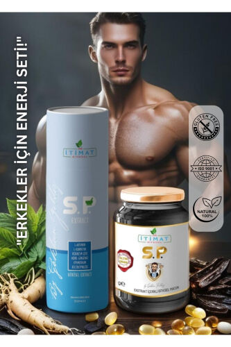 Men's Special Set | Ginseng-coenzyme Q10-l Arginine-carob-l-carnitine Extract- S.p. Paste 800g - İTIMAT BITKISEL 1995