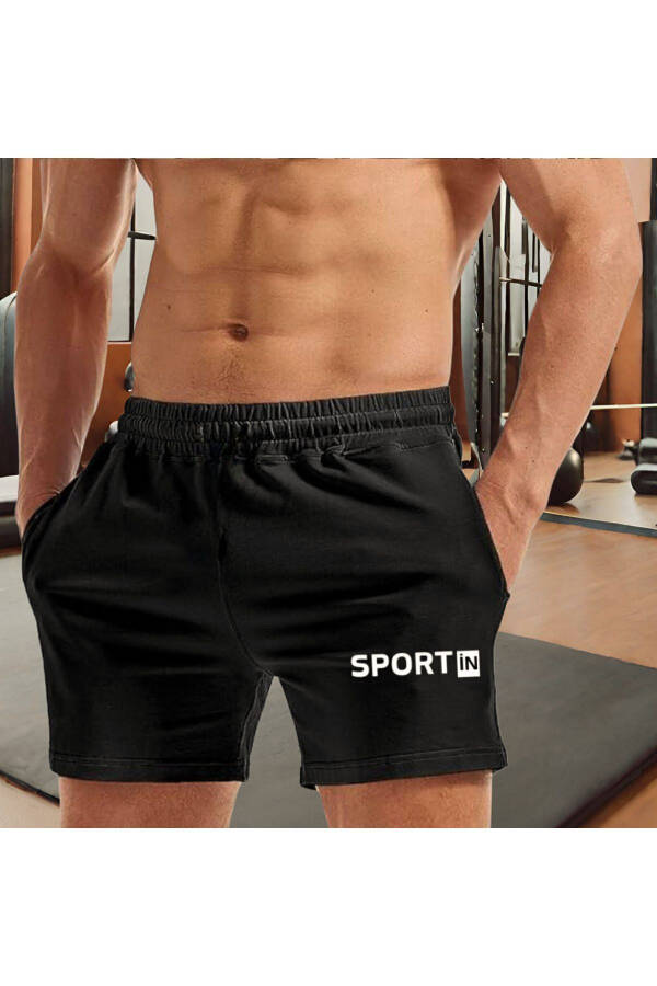 Men's Sports Shorts - Pocketed Athlete Training Fitness Gym Shorts - 1