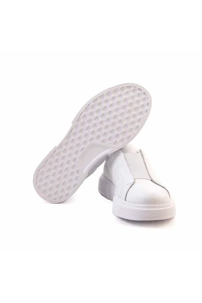 Men's Sports & Sneaker 18303-White - 5