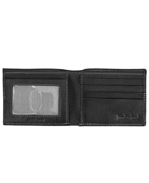 Men's Sportz Quad Billfold Leather Wallet, Black - 3