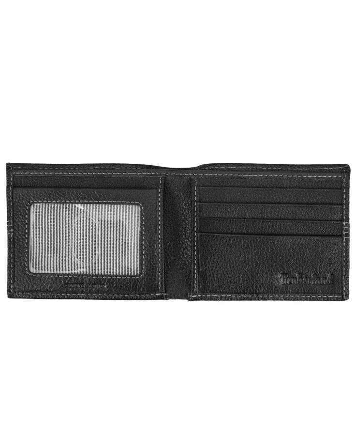 Men's Sportz Quad Billfold Leather Wallet, Black - 3