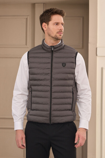Men's Standard Fit Inflatable Vest Anthracite - 12