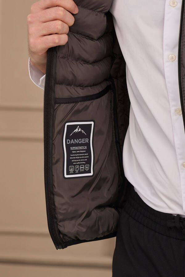 Men's Standard Fit Inflatable Vest Anthracite - 13