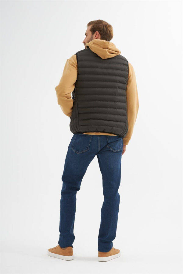 Men's Standard Fit Inflatable Vest Anthracite - 7