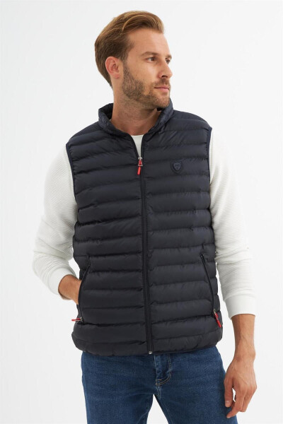 Men's Standard Fit Inflatable Vest Navy - 12