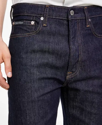 Men's Standard Straight-Fit Stretch Jeans - CALVIN KLEIN (1)