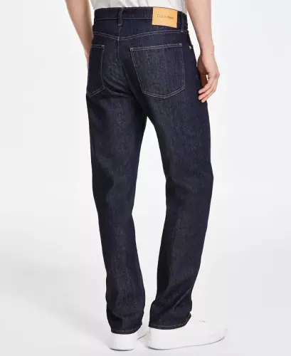 Men's Standard Straight-Fit Stretch Jeans - 4