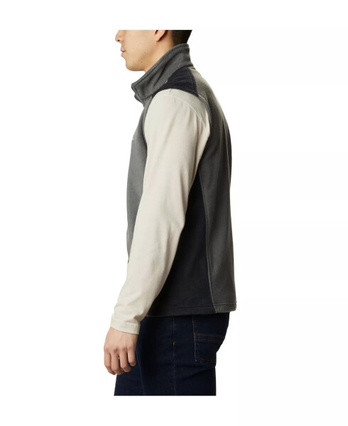 Men's Steens Mountain Fleece Vest Grill Grey - 4