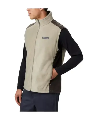 Men's Steens Mountain Fleece Vest - Tusk, Buffalo - 3