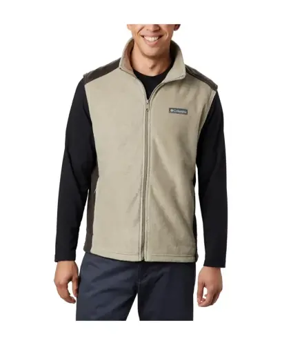 Men's Steens Mountain Fleece Vest - Tusk, Buffalo 