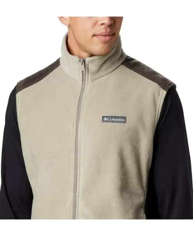 Men's Steens Mountain Fleece Vest - Tusk, Buffalo - 4