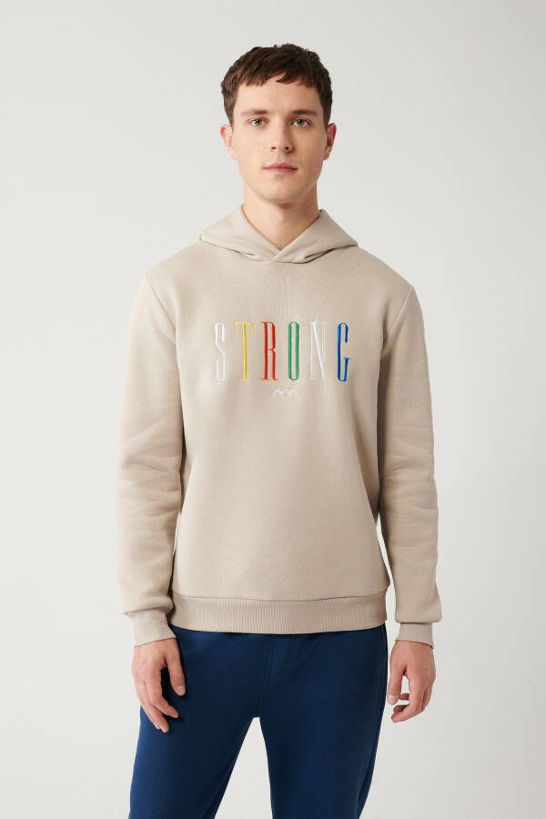 Men's Stone Sweatshirt Hooded - 9