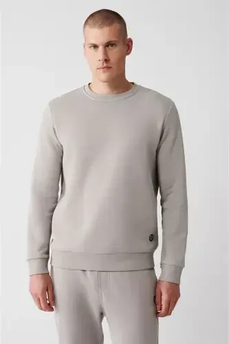 Men's Stone Unisex Sweatshirt - 5