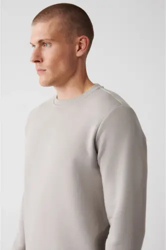 Men's Stone Unisex Sweatshirt - AVVA (1)