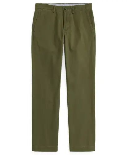Men's Straight-Fit Stretch Chino Pants - Canopy Olive - POLO RALPH LAUREN (1)