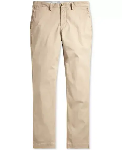 Men's Straight-Fit Stretch Chino Pants-Classic Tan 