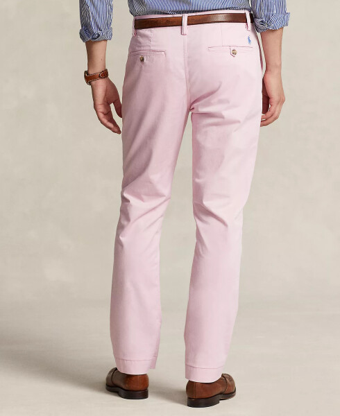 Men's Straight-Fit Washed Stretch Chino Pants Carmel Pink - 2