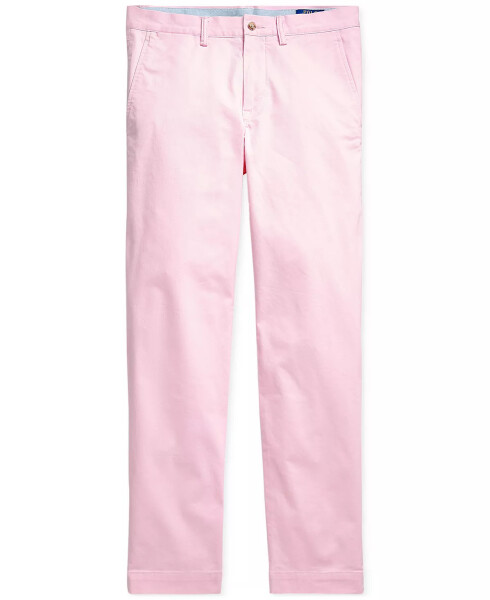 Men's Straight-Fit Washed Stretch Chino Pants Carmel Pink - 5