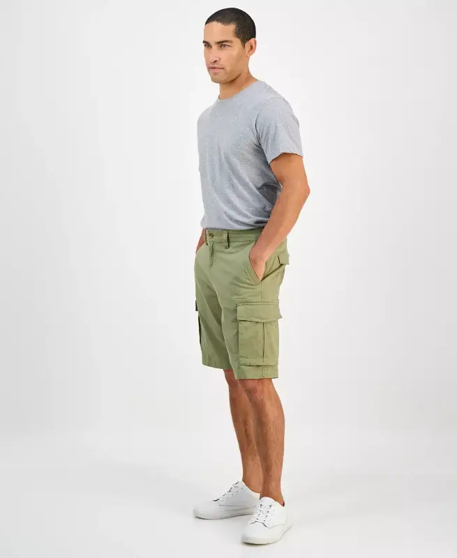 Men's Stretch Cargo Shorts, Created for Modazone - 2