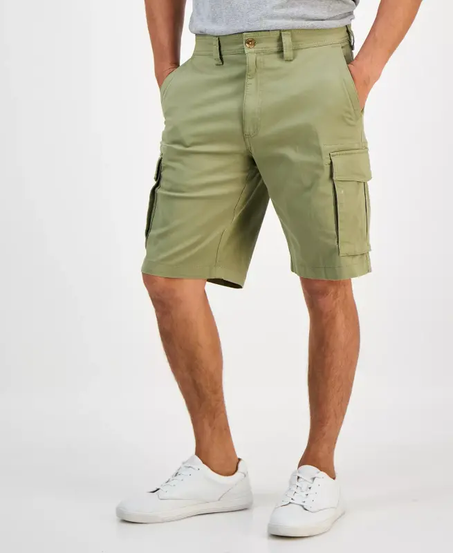 Men's Stretch Cargo Shorts, Created for Modazone - 3
