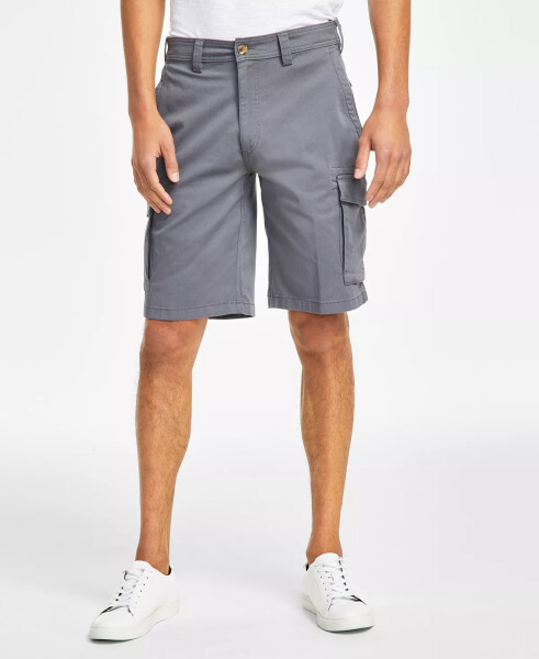 Men's Stretch Cargo Shorts, Created for Modazone Shadow Ground - 5