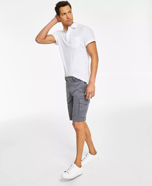 Men's Stretch Cargo Shorts, Created for Modazone Shadow Ground - 8