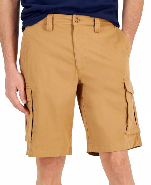 Men's Stretch Cargo Shorts, Created for Modazone Taupe Flash - 2