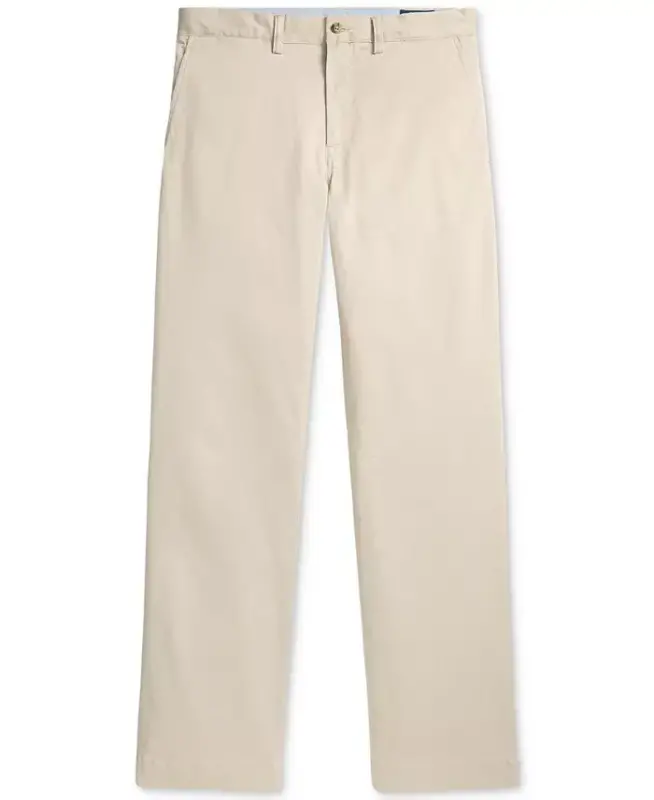 Men's Stretch Classic-Fit Chino Pants-Classic Stone - 4
